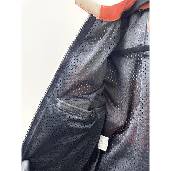 GENUINE LEATHER nascar Racing jacket Women size small - Picture 10 of 12